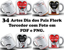 Kit Digital Flork Torcedor Dia Dos Pais
