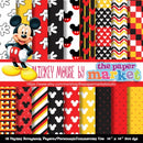 Kit Papel Digital Mickey Mouse