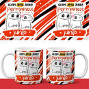 Estampas Canecas Florks Namorados Sublimação Mockups