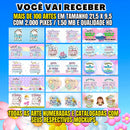 Pack +d 100 Arts Sublimação Gospel Lettering  Canecas +bônus