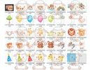 Kit Digital Arca De Noe Aquarela Png (pague 1 Leve 3)