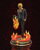 One Piece Sanji Red Stl/obj Para Impresión 3d