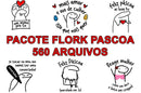 Pacote Flork Pascoa 560 Arquivos