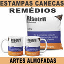 Estampas Remédios Almofadas Sublimação