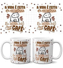 Estampas Canecas Flork Café Sublimação Mockups Artes
