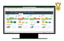 Controle De Indicadores E Metas Por Setor Em Excel