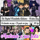 Kit Digital Wandinha Addams - Wednesday