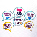Anos 80 Oitenta Enc Kit Digital Arquivo Corte Silhouette
