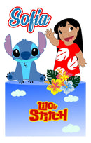 784 - Arquivo Digital Topo De Bolo Lolo Stitch