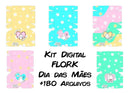 Kit Digital Flork Dia Das Mães +180 Arquivos Na Descrição