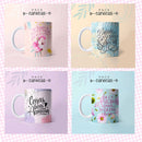 Artes Canecas Lettering Motivacionais + Kit Com Extras - Jpg