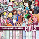 Kit Digital Dia Das Mães 154 Arquivos Do Tema + Fontes