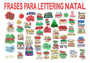 Arquivo Digital  Pacote Mais 200 Frases Natal