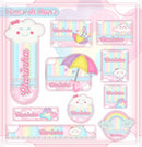 kit completo arquivo  pdf png encadernaçao sublimaçao - CHUVA DE AMOR