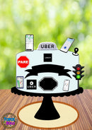 Arquivo De Corte Topo De Bolo Uber