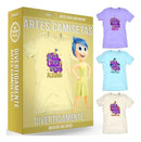 Artes Divertidamente Sublimação Camisetas Pack2 Mockups