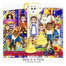 Kit Digital Bela E A Fera 004 Scrapbook Arquivo Png + Brinde