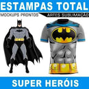 Artes Sublimação Total Heróis Mockups Estampas Prontas Corel