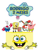 744 - Arquivo Digital Topo De Bolo Bob Esponja