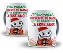 Kit Digital Artes Para Caneca Flork Meme Natal Em Png