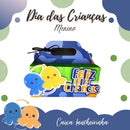 Kit Dia Das Crianças Polvinho Menino - Arquivo Digital