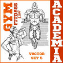 Pacote 700 Artes Camisetas Fitness Academia Musculação