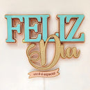 Arquivo De Corte Topo De Bolo Topo Feliz Dia - Studio.