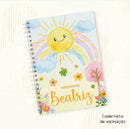 Arquivo Digital Capas De Caderneta A Little Sunsh Menina Zip