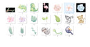 Kit Digital Png - Animais Da Floresta Aquarelado