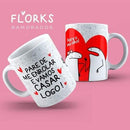 Estampas Flork Dia Dos Namorados Sublimação Canecas