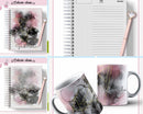Arquivo Digital Agenda Clean Pink Black 2023