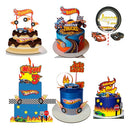 Arquivo Corte Topo De Bolo - Hot Wheels 16 Temas Combo