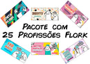 25 Artes Profissões Flork Para Canecas