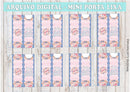 Arquivo Digital Mini Porta Lixa Mulheres