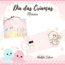 Kit Dia Das Crianças Polvinho Menina - Arquivo Digital