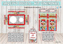 Arquivo Digital Kit Cineminha Turma - Jpeg/pdf