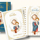 Kit Digital Maria Mãe Rainha Ilustrações Santinhos Png