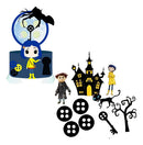 Arquivo Corte Topo De Bolo - Coraline 02 Temas Combo