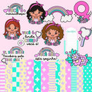 + 150 Arquivos E Kit Dia Da Mulher -lettering Papéis E Mais