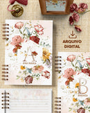 Arquivo Combo Agendas 2024 Com Versículos Floral Azul 8 Arqu