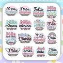 Kit Digital Dia Das Mães +740 Arquivos Corte Ilustração Png