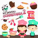Kit Digital Confeitaria 2