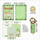 Arquivo Digital Livro Do Bebe E Caderneta Tema Safari Menino
