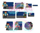 Arquivo Etiqueta Escolar Astronauta 9 Studio,png,pdf E Dxf