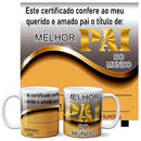 Estampas Azulejos Canecas Dia Dos Pais Sublimação Editáveis