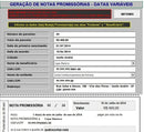 Planilha Notas Promissórias