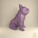 Bulldog Francés- Archivo Digital Papercraft Papel  Pdf