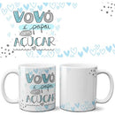 Estampas Canecas Sublimação Dia Dos Avós Mockups Avô Avó