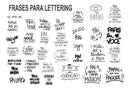 Arquivo Digital Lettering Frases Pai Dia Dos Pais