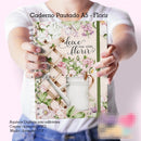 Arquivo Encadernação Agenda Planner Lettering Cut Corte